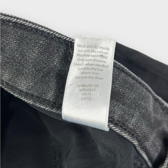 Athleta Scupltek Zip Ankle Ultra Skinny Jeans Size 2 Charcoal - Picture 7 of 11